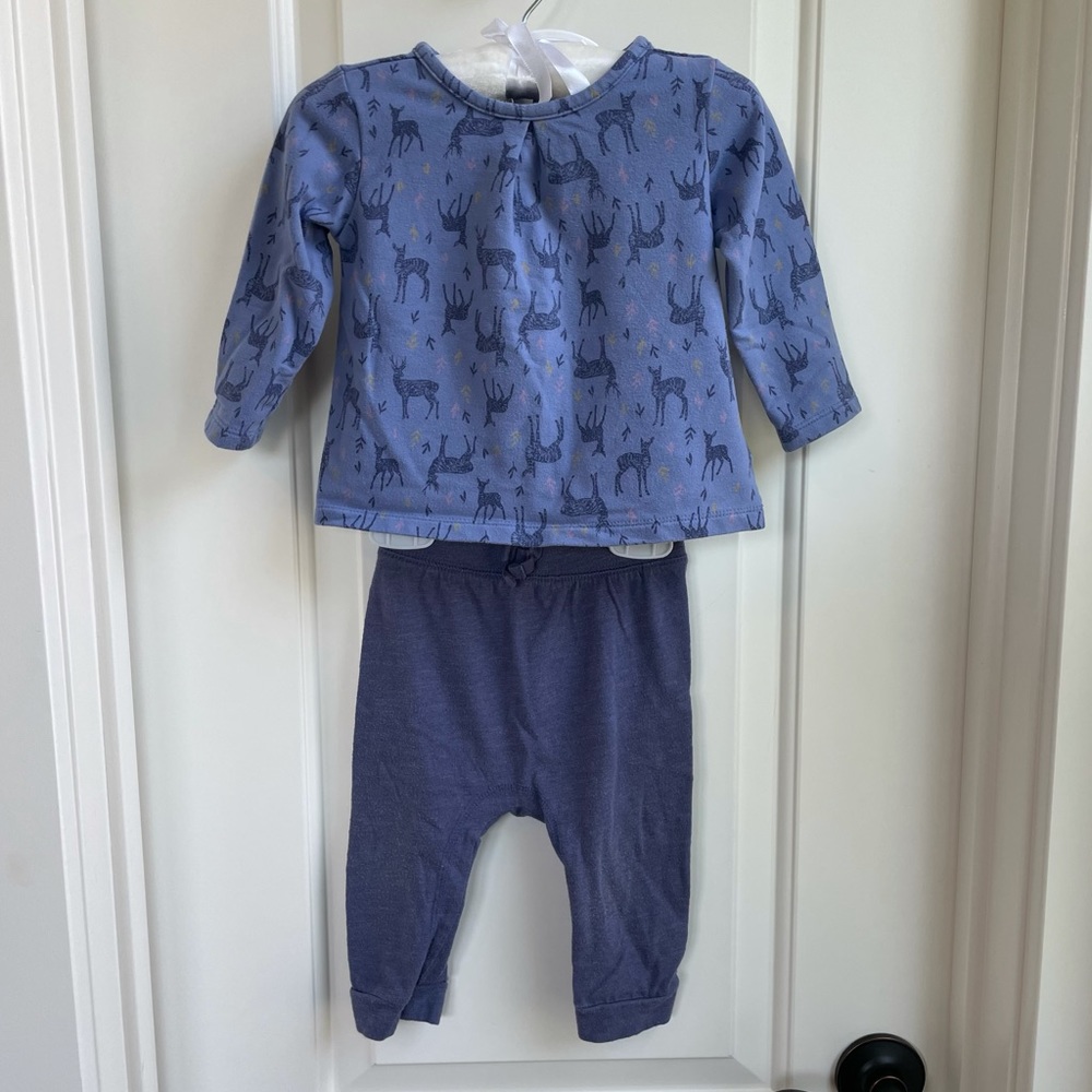 Old Navy Baby Girls Deer Outfit 6-12 mo